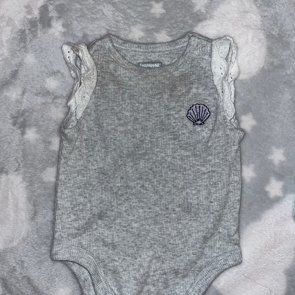 0-3 Month Onesie & Shorts